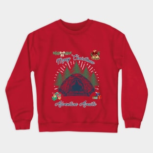 Christmas Adventure camping Crewneck Sweatshirt